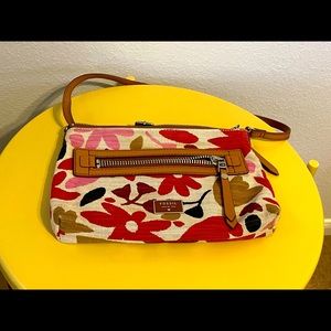 Fossil Crossover floral purse